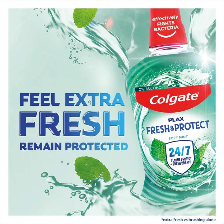 Immagine prodotto Colgate Plax Menta Morbida (500 ml, Collutorio)