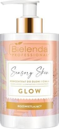 Actual product image Bielenda Sensory Skin Illuminating Hand and Body Concentrate Glow 300ml (Body lotion, 300 ml)