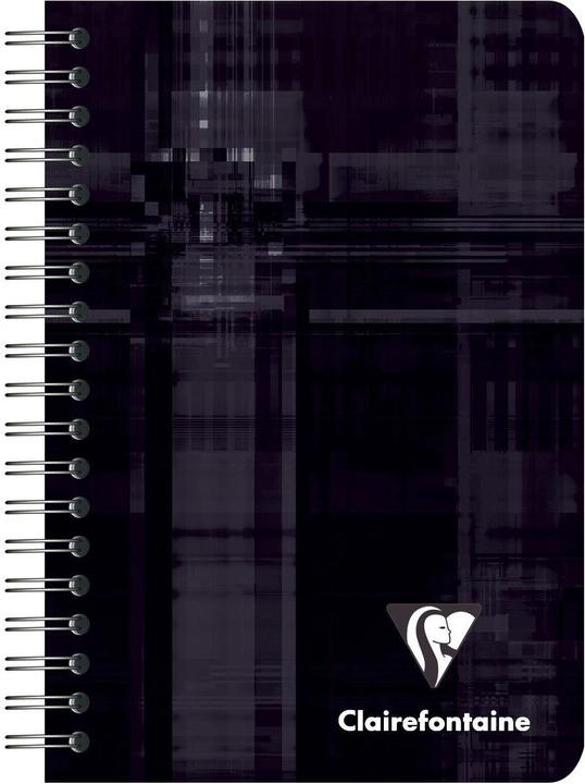 Image du produit Clairefontaine Cahier de notes Matris, 50 feuilles, 9x14cm, quadrillé 5mm,assorti (93 x 140 mm, Quadrillé)