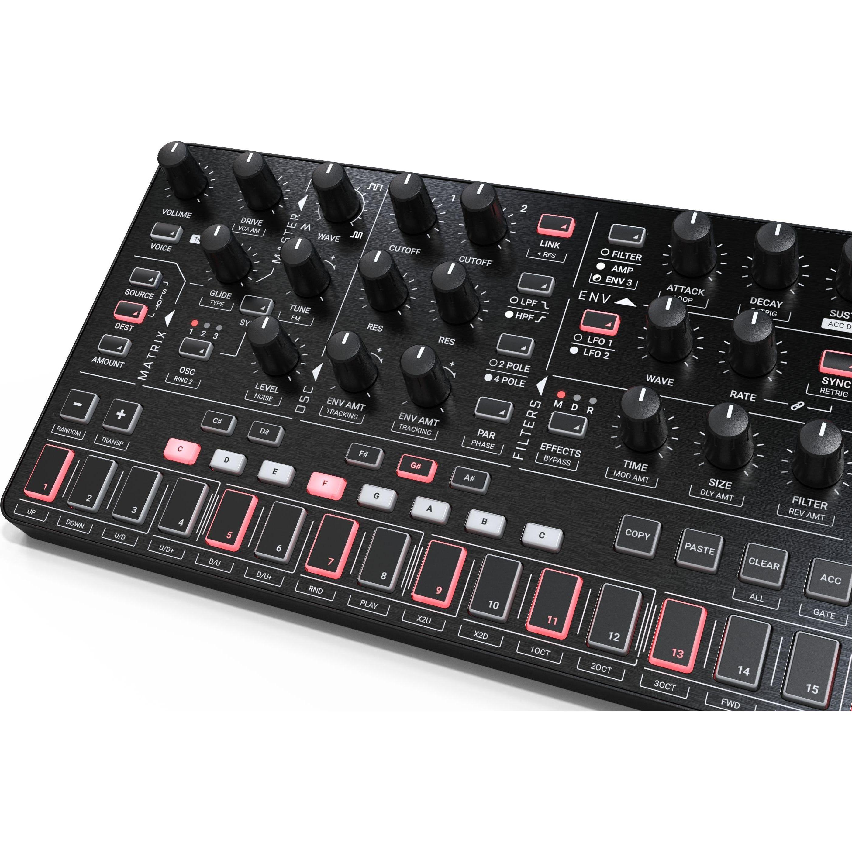 IK Multimedia UNO Synth PRO X, Synthesizer, Schwarz