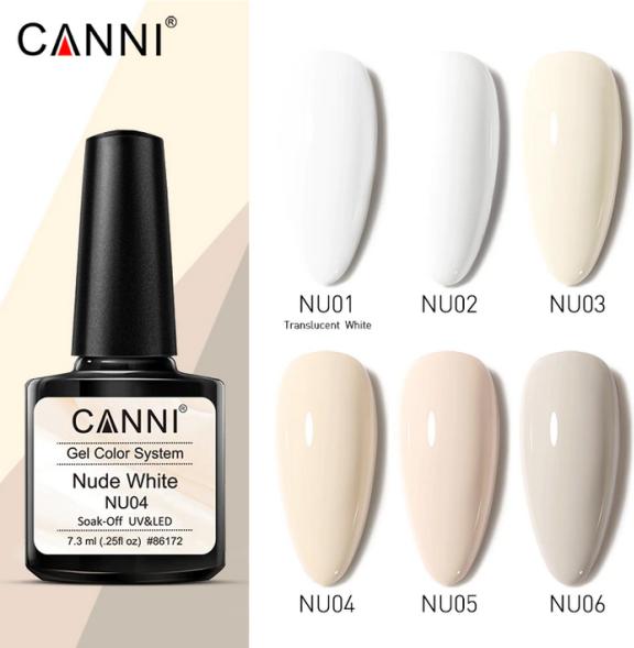 Produktbild Canni NU04 (Nude White, UV-Gel Lack)