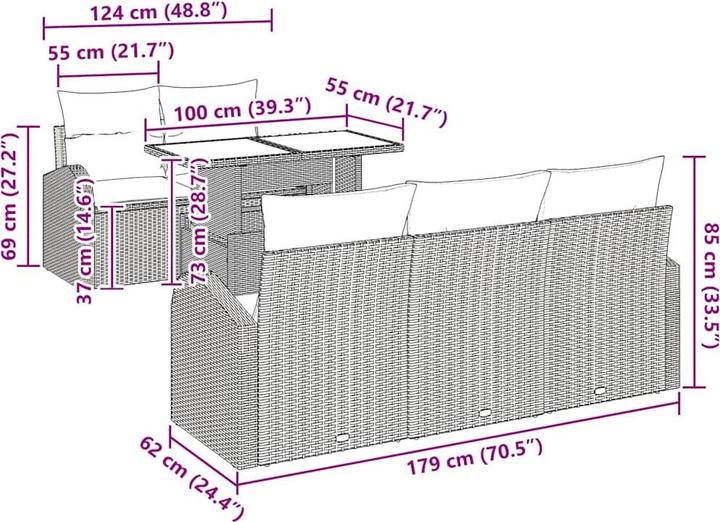 Produktbild vidaXL Ben