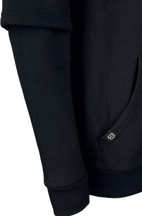 Produktbild RED by EMP Double Layer Look Zipped Hoodie (S)