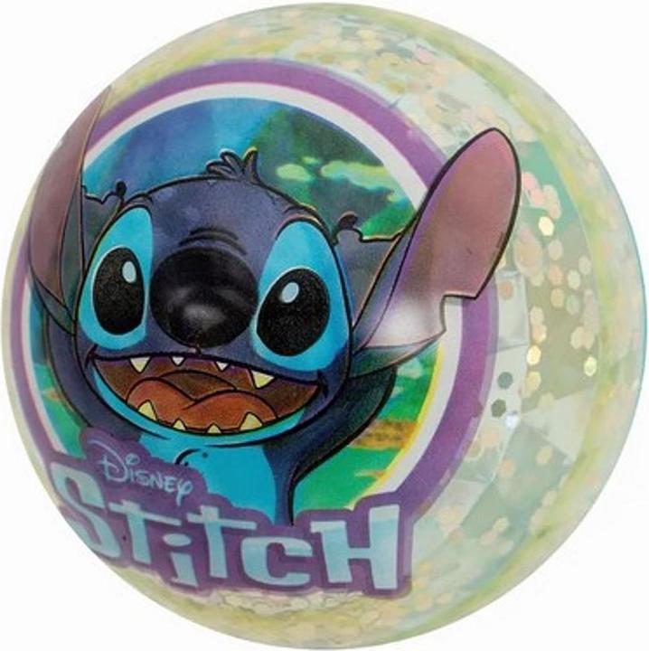 Actual product image Simba John Glitzer Bounce Ball Disney Stitch 10cm sortiert