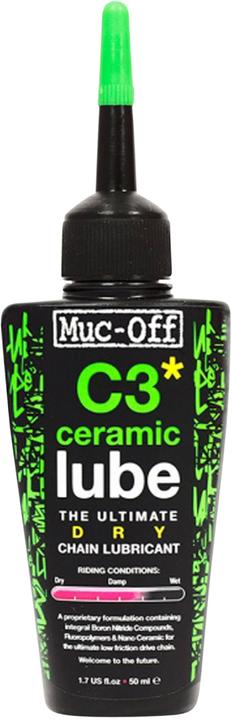Image du produit Muc-Off C3 Dry Ceramic Lube (50 ml, Huile de chaîne)