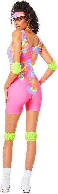 Image du produit Chaks Costume de Barbie patineuse : maillot, visière, coudières, genouillères (S)