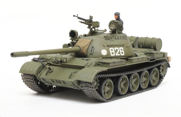 Actual product image Tamiya Russian Medium Tank T-55