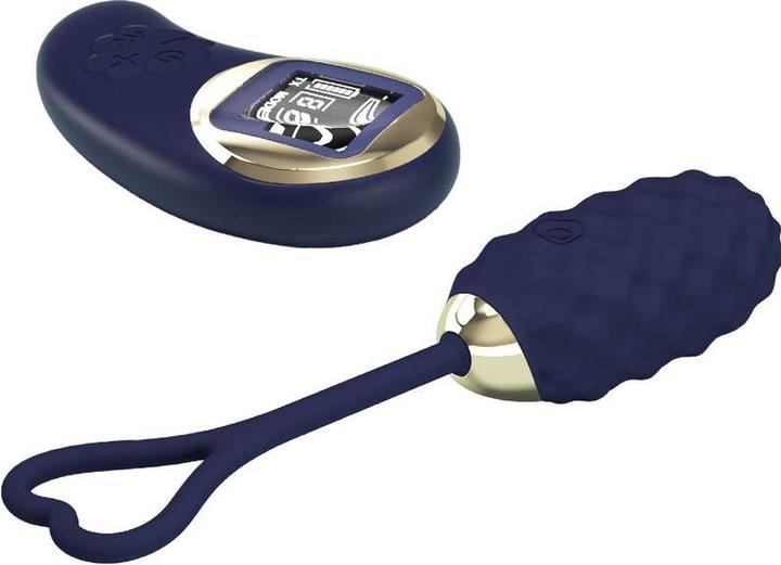 Image du produit Pretty Love Vivian Blue oeuf Vibrant Avec Télécommande