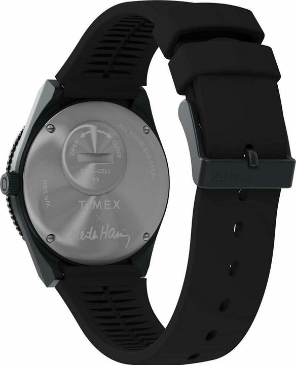 Immagine prodotto Timex Orologio da uomo Q X KEITH HARING SPECIAL EDT. Nero (Ø 38 mm) (38 mm)