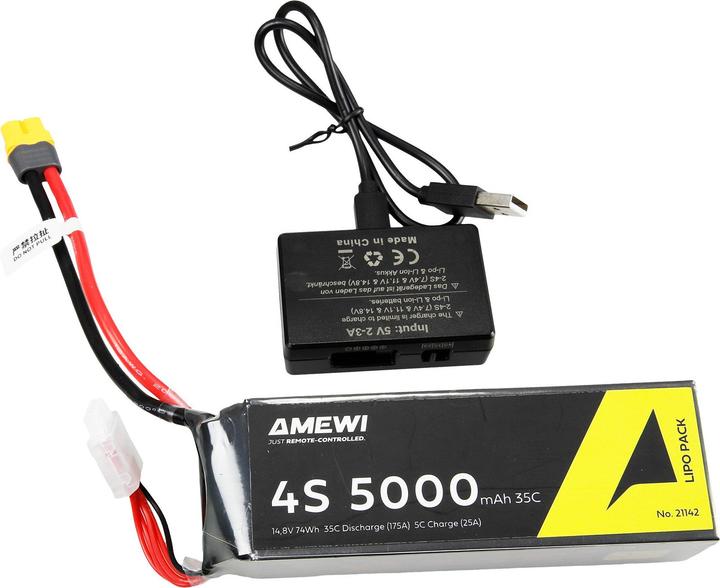 Produktbild Amewi Hyper Go VW Polo WRC Rallye brushless 4WD 1:7 RTR (RTR Ready-to-Run)