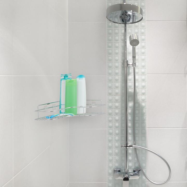 Image du produit Relaxdays tablette de douche (26,5 x 26,5 x 7 cm)