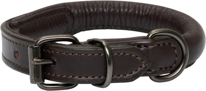 Produktbild Catago Laeder hundehalsbånd Brun 45 cm (45, Hund, Hundesport)