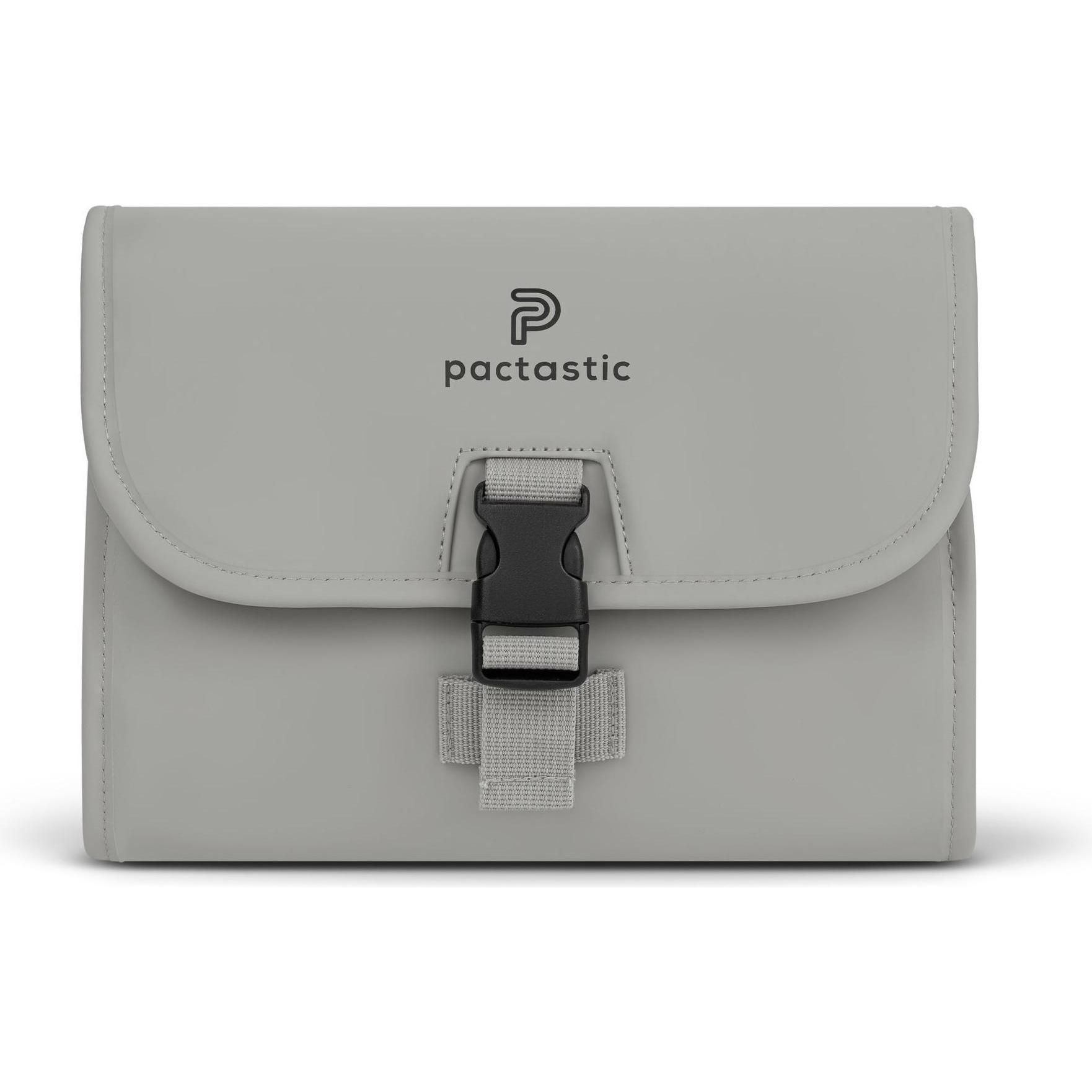 Pactastic, Necessaire, Urban Collection Kulturbeutel 24 cm, Grau, (3 l)