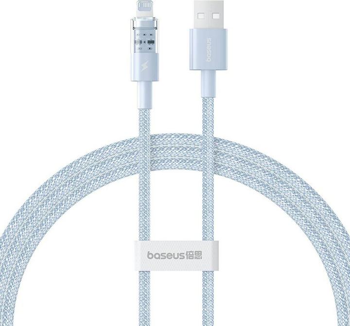 Produktbild Baseus Gem USB zu IP 2.4A Schnellladekabel 1 m Blau (1 m)