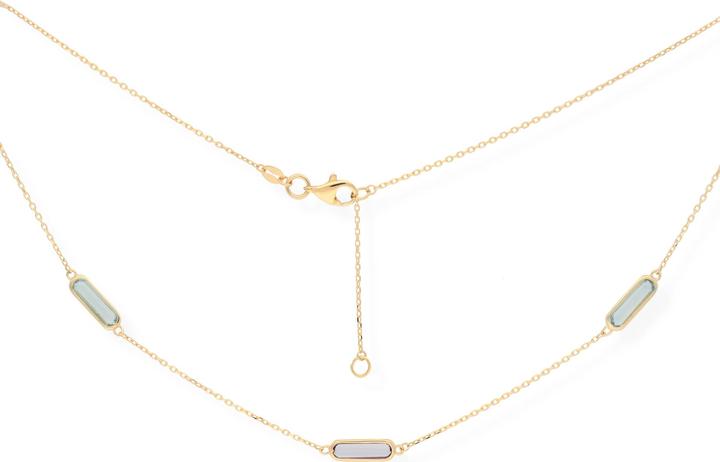 Actual product image Carat Colorstone (9 carat gold, 45 cm)