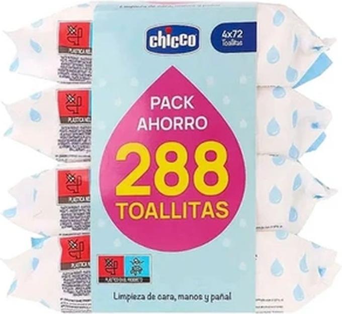 Chicco Wipes (288 Piece)