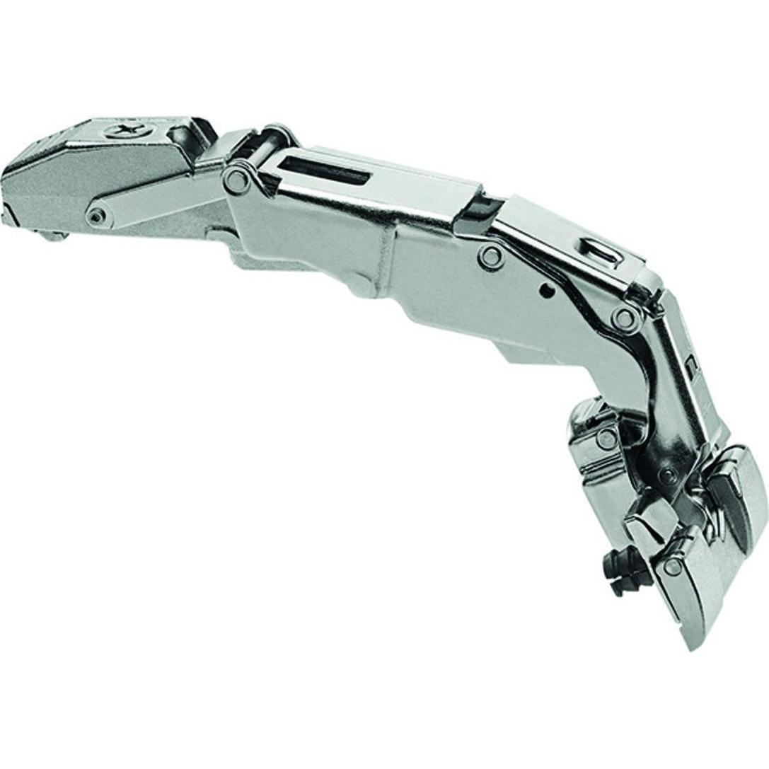 Blum, Möbelscharnier, Null-Einsprung-Topfband CLIP top, Eckband 155 °