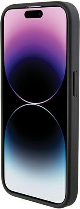 Immagine prodotto Ferrari FEHCP15LGSPSIK Custodia rigida per iPhone 15 Pro 6,1" in acciaio inox/nero con supporto per (Apple iPhone 15 Pro)