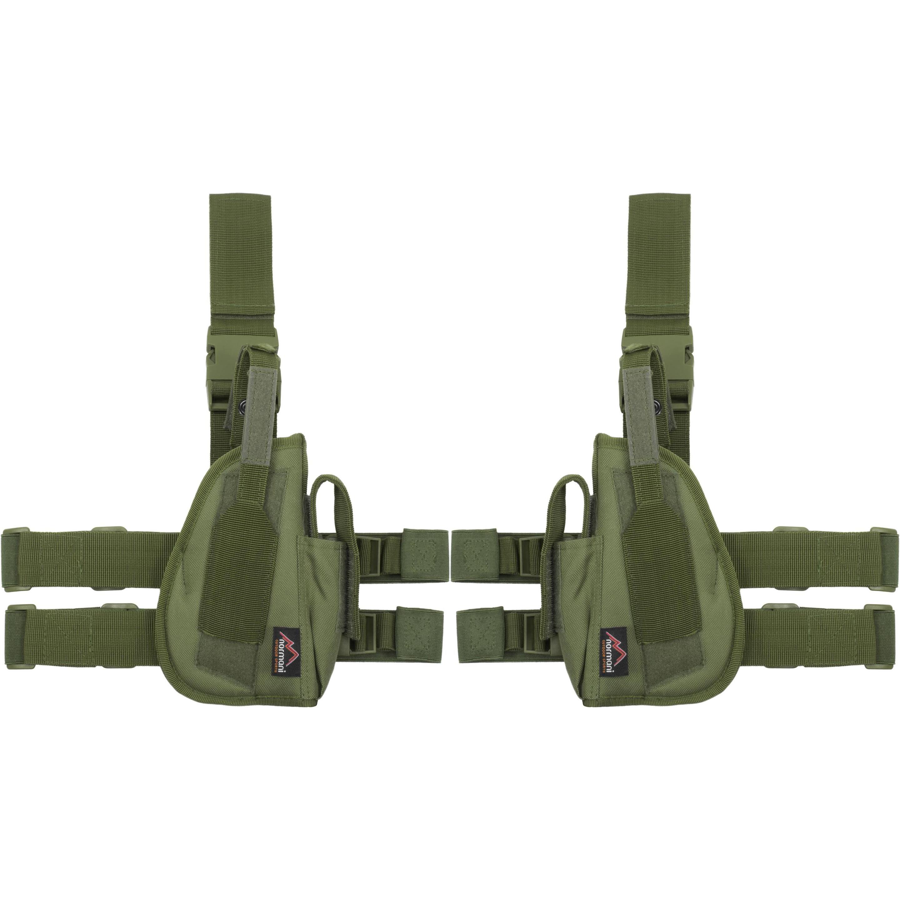 Normani Pistolenbeinholster Set für Rechts + Links