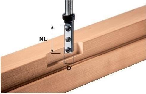 Actual product image Festool Grooving cutter inserts HW S12 D16/50 WP