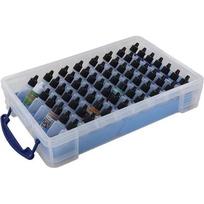 Feldherr Farbhalter für 4l Really Useful Box – Set für 56 Farbfläschchen (Materiale sintetico)