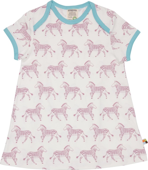 Actual product image loud + proud Zebra Aster Print Dress (92)