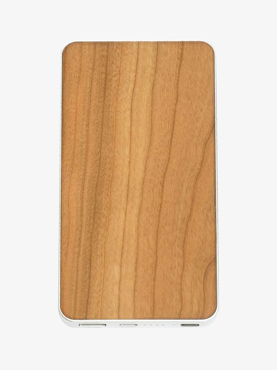 Image du produit Safari Selection Powerbank WOODCHARGER rouge cerise