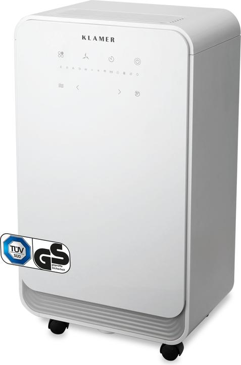 Actual product image KLAMER Luftentfeuchter 12L (30 m², 12 l/24h)