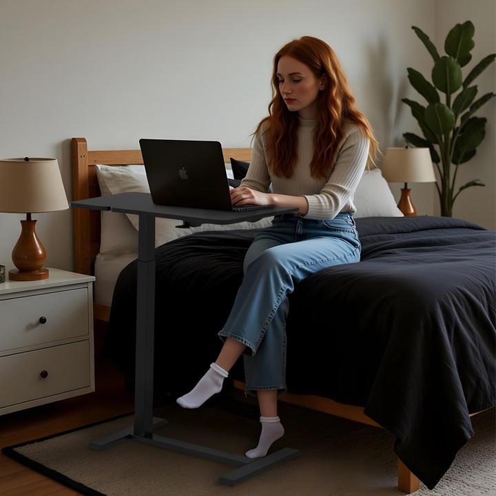 Produktbild Maclean Mobiler Schreibtisch/Laptop-Ständer, MC-120B, 76-109 CM