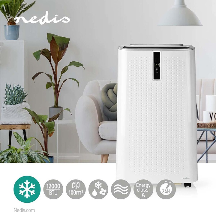 Actual product image Nedis ACMB1WT12 (100 m², 1200 BTU/h)