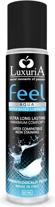 Image du produit Luxuria Intimateline Feel Aqua Lubrifiant intime à base d'eau pour usage vaginal (60 ml)