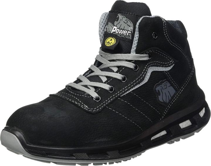 Actual product image U-Power Safety boot Shape Size 41 black S3 SRC ESD EN ISO 20345 Nubuck leather (S3, 41)