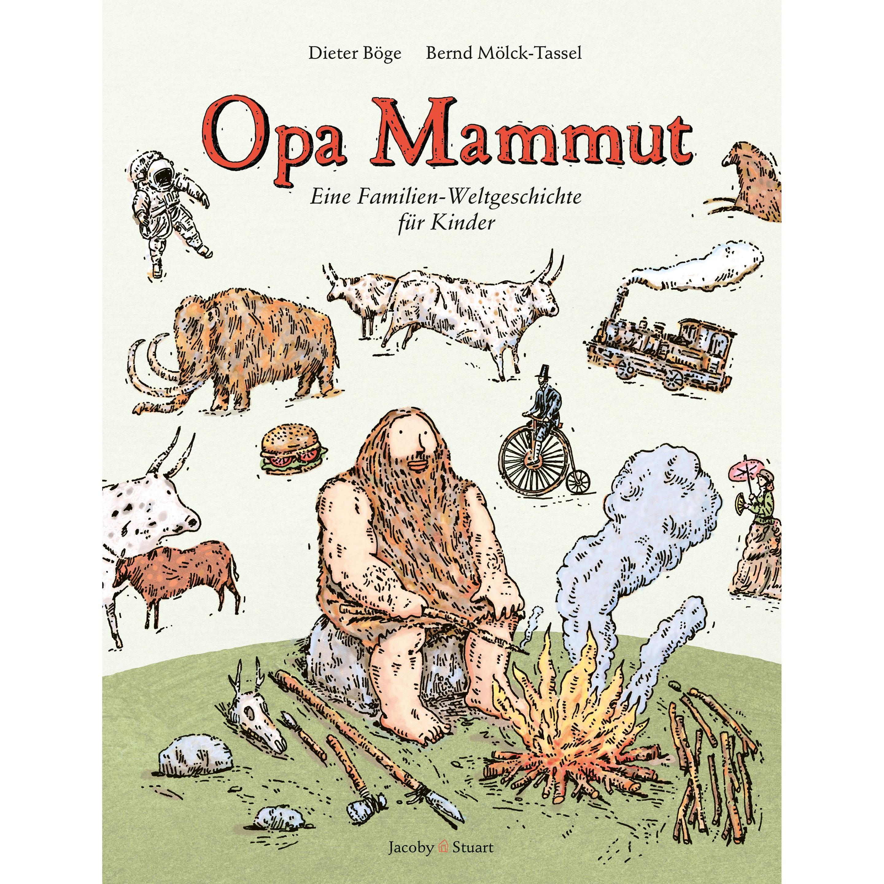 Opa Mammut, Kinderbücher von Dieter Böge