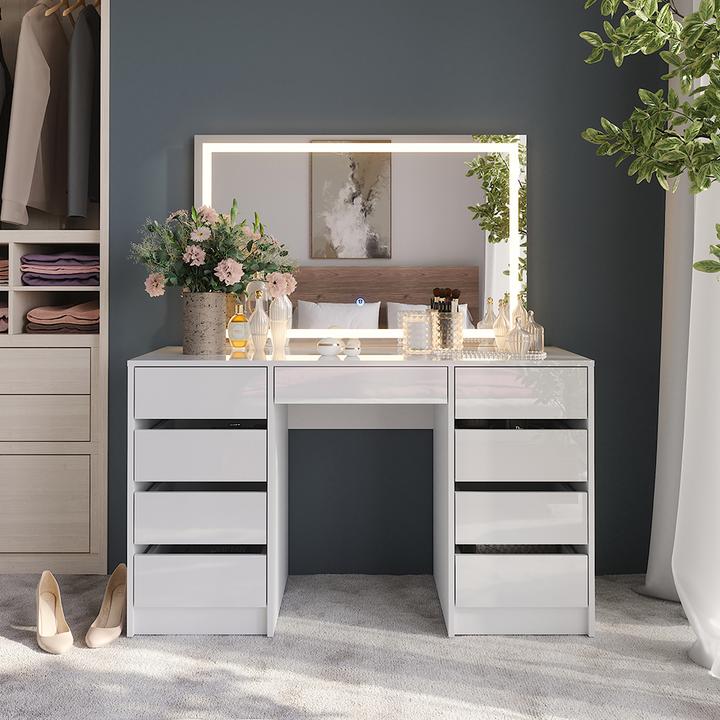 Actual product image Vicco Sherry with LED mirror