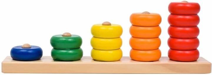 Actual product image Goki Wood bunk bed puzzle color