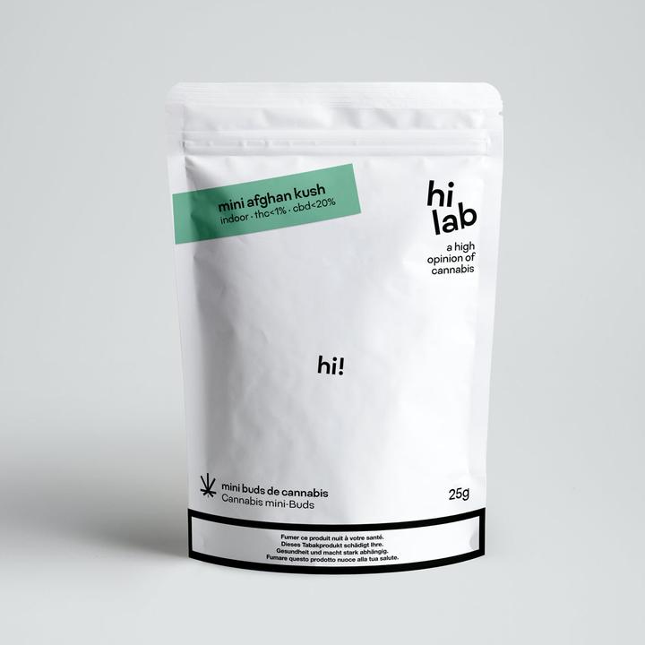 Hi Lab Mini buds | Afghan Kush (25 g, Indoor)