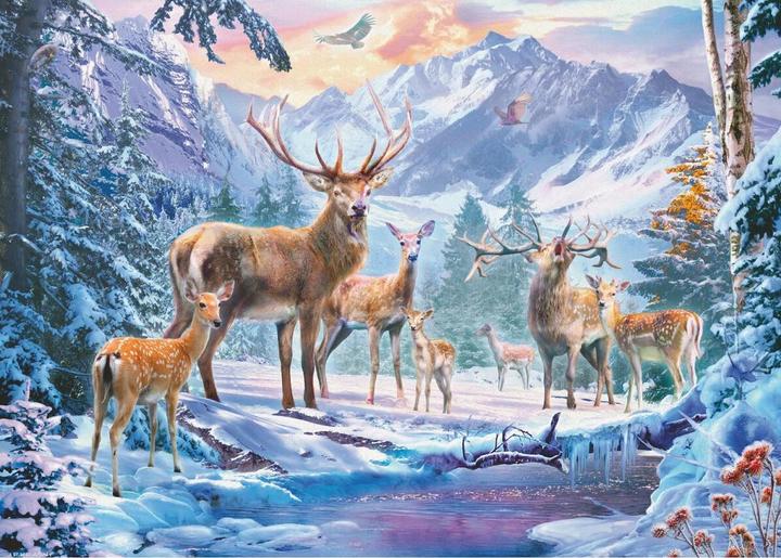 Immagine prodotto Ravensburger Rehe und Hirsche im Winter (1000 pezzi)