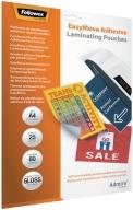 Produktbild Fellowes Laminierfolie EasyMove A4, 2x80 my, glanz, selbstklebend, Pk. 25 Stk.