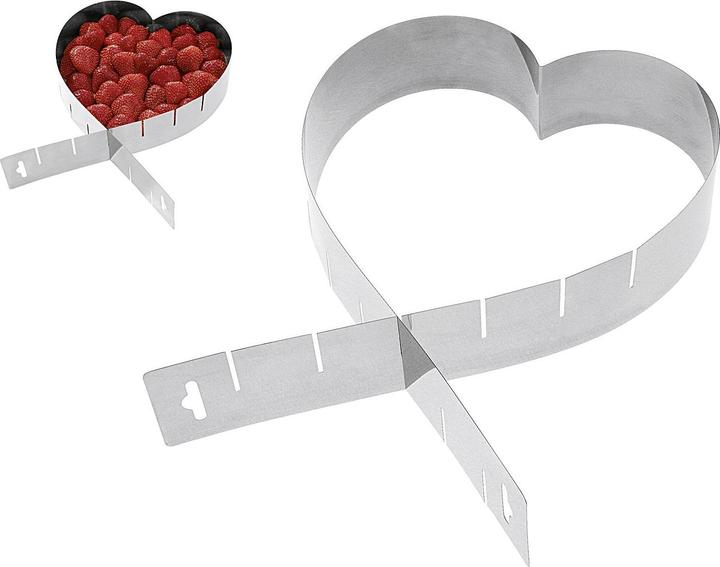 Produktbild Westmark Herzbackform, Edelstahl, 19x5 cm