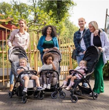 Produktbild Hamilton by yoop Kinderwagen X1 Plus Schwarz