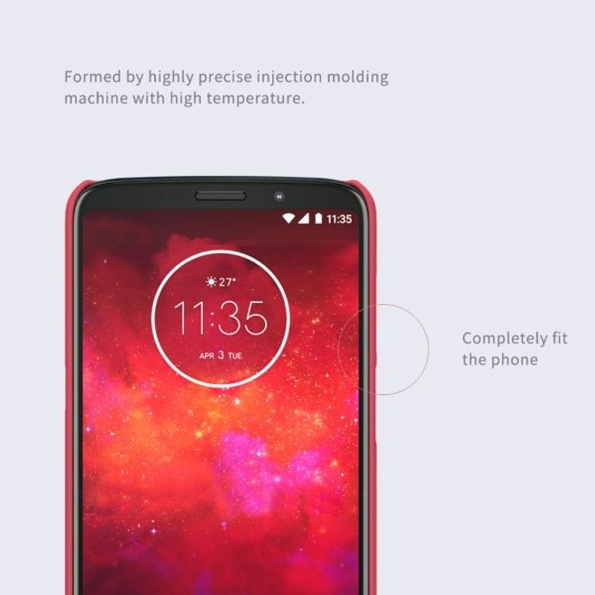 Actual product image Nillkin Super Frosted Shield Series (Motorola Moto Z3 Play)