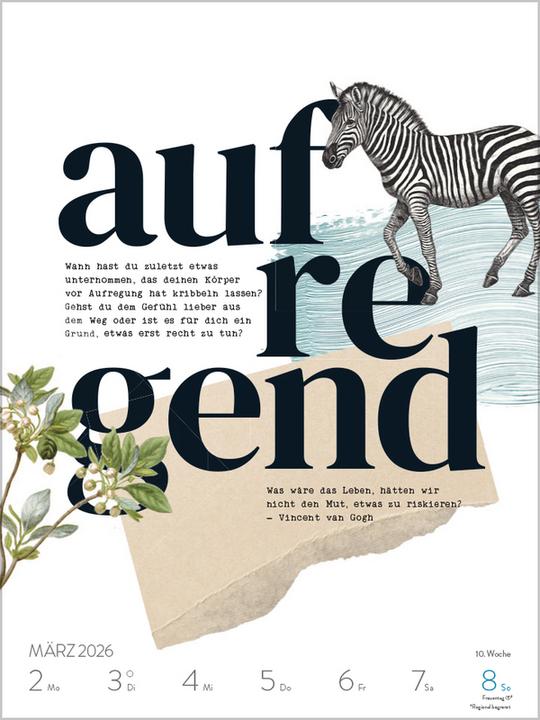 Produktbild Kraftworte 2026 (24 x 32 cm)