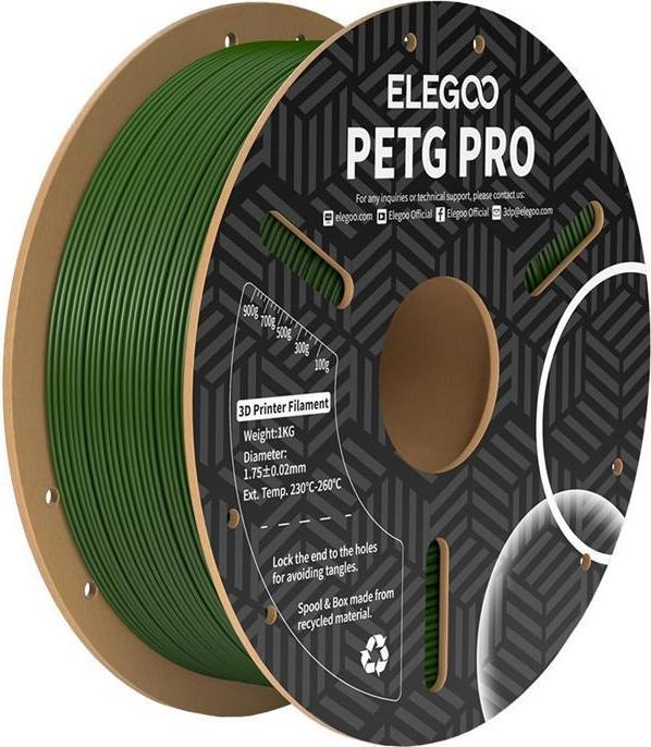 Produktbild Elegoo PETG Pro Filament (Olive Green) (PETG, 1.75 mm, 1000 g)