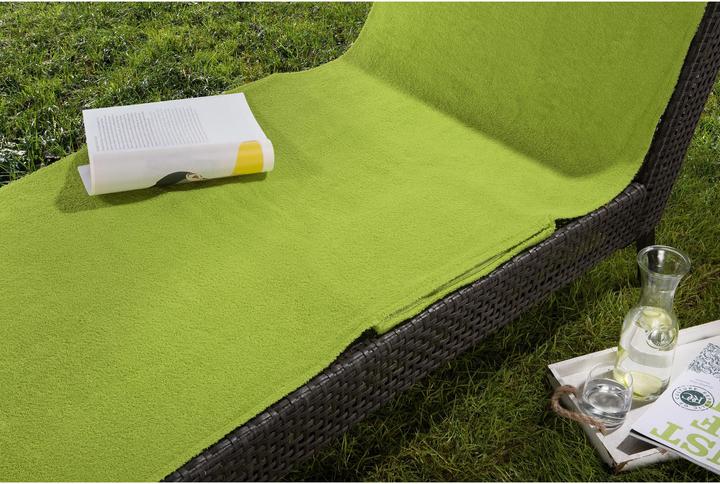 Produktbild Erwin Müller Liegetuch mit Reissverschlusstaschen 2er-Pack (70 x 200 cm)