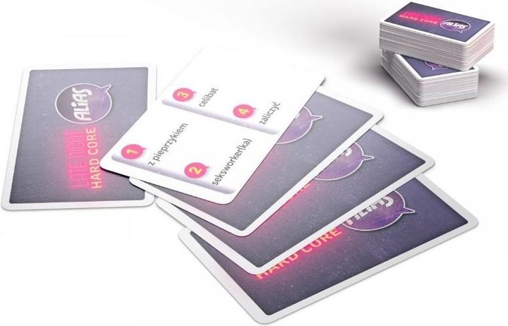 Actual product image Tactic Late Night Alias Hardcore-Spiel (PL)