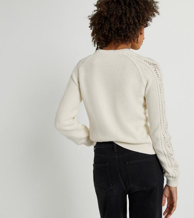Produktbild La Redoute Collections Cardigan aus Pointelle-Strick (XXL)