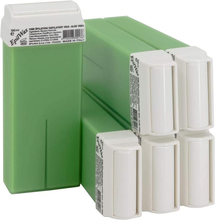 Image du produit EpilWax Kit d'épilation à la cire pour l'épilation à la cire avec présentoir (250 ml, 109 x)
