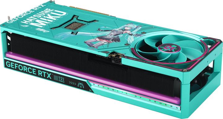 Actual product image ASUS ROG Astral GeForce RTX 5080 Hatsune Miku Edition (16 GB)