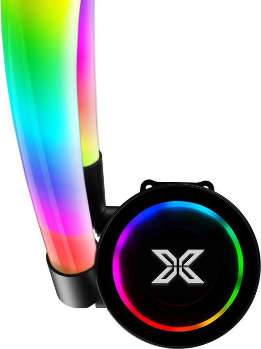 Produktbild Xigmatek Kit Watercooling Neon Aqua RGB - 360mm (Noir)