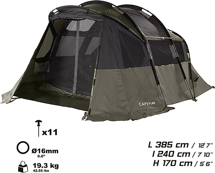 Immagine prodotto Caperlan Tanker Panoramax (15 kg, 2 persone)